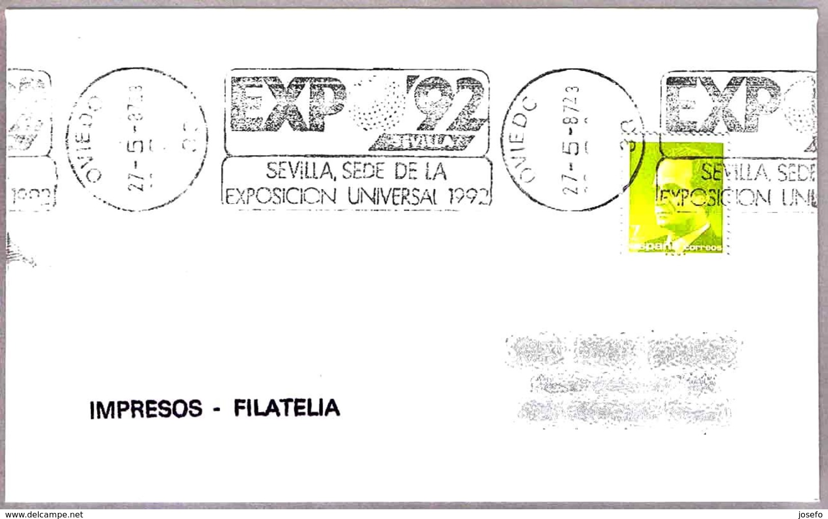 EXPO'92 - SEVILLA. Oviedo, Asturias, 1987 - 1992 – Sevilla (España)