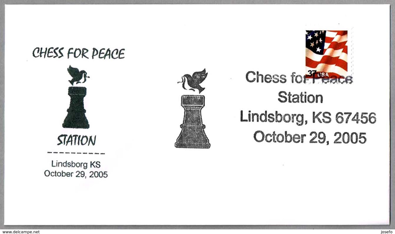 AJEDREZ POR LA PAZ - CHESS FOR PEACE. Lindsborg KS 2005 - Chess