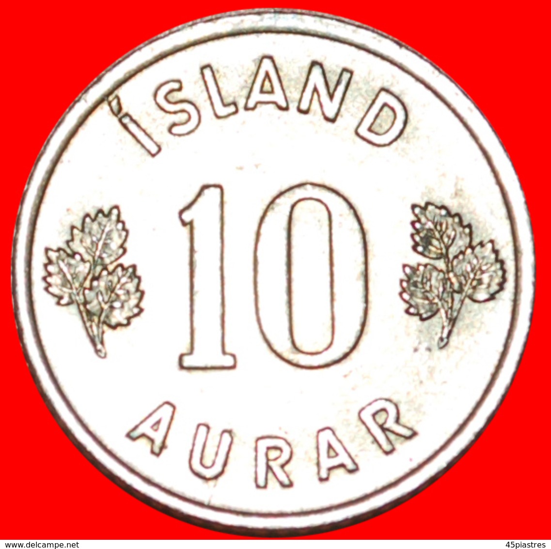 + GREAT BRITAIN BIRCH (1946-1969): ICELAND ★ 10 ORE 1946! LOW START ★ NO RESERVE! - Islandia