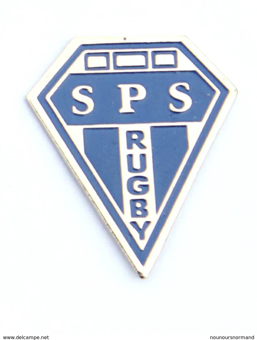 Pin's SPS RUGBY - Saint-Paul Sports Rugby- St Paul Lés Dax (40) - Le Blason - Message - I395 - Rugby