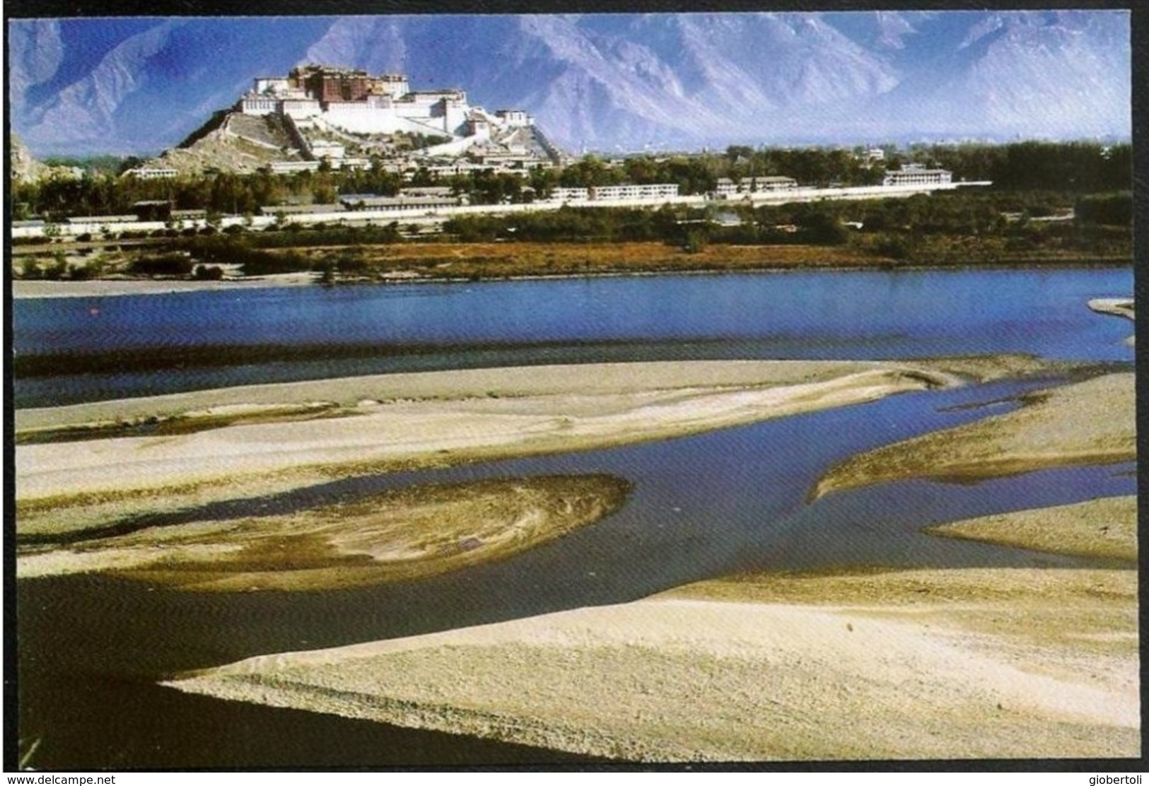 Cina/China: Intero, Stationery, Entier, Tibet, Lhasa, Fiume, River, Riviere - Geografia