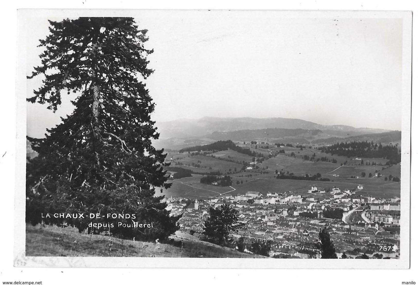 Suisse - LA CHAUX DE FONDS  Signée JULES COURVOISIER Célèbre Affichiste Suisse  Datée Du 13/7/1929 - La Chaux