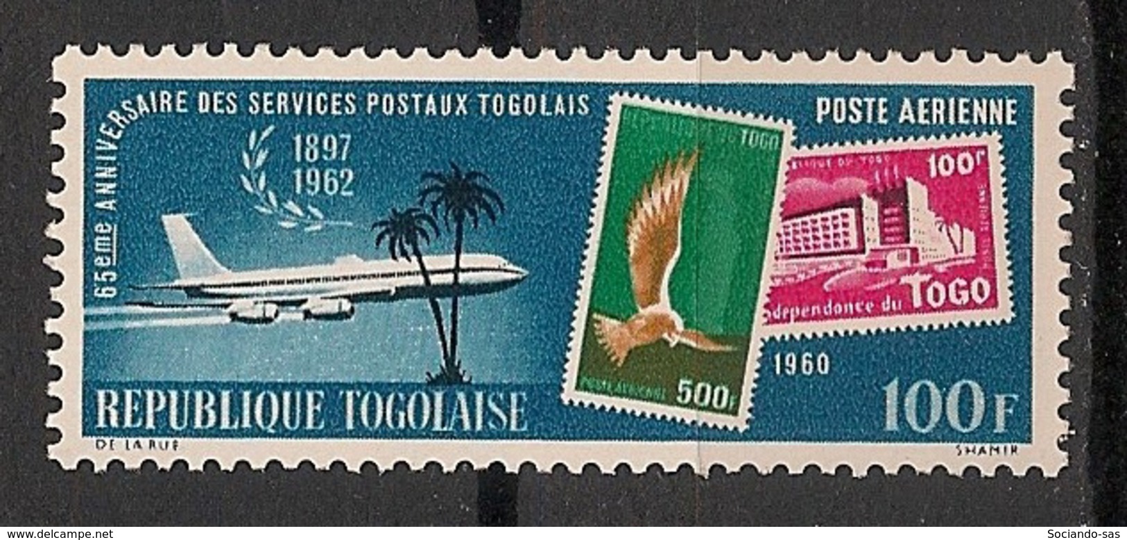 Togo - 1963 - Poste Aérienne PA N°Yv. 37 - Services Postaux - Neuf Luxe ** / MNH / Postfrisch - Togo (1960-...)