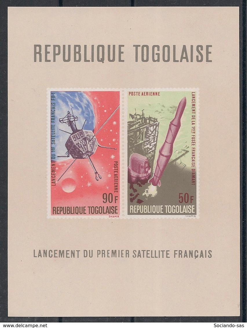 Togo - 1967 - Bloc Feuillet BF N°Yv. 24 - Satellites - Neuf Luxe ** / MNH / Postfrisch - Togo (1960-...)