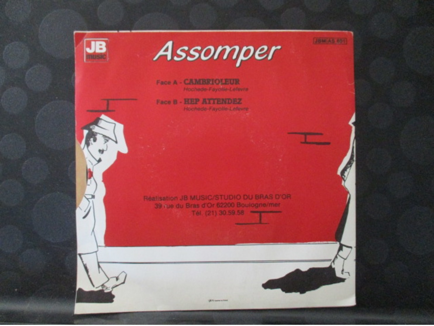 ♫ 45T ASSOMPER -LE CAMBRIOLEUR   ♫ - Altri - Francese