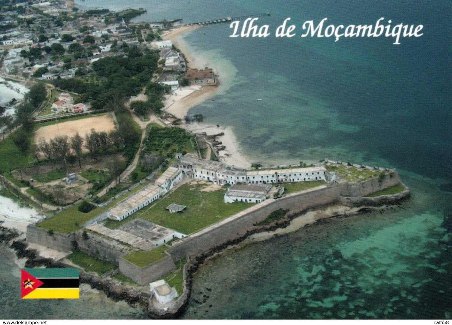 1 AK Mosambik * Festung São Sebastião (erbaut 1508) Auf Der Insel De Moçambique - Seit 1991 UNESCO Weltkulturerbe * - Mozambique