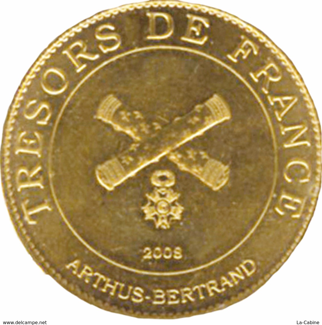 31 TOULOUSE CITÉ DE L'ESPACE GAGARINE ARMSTRONG HAIGNERÉ MÉDAILLE ARTHUS BERTRAND 2008 JETON TOKENS MEDALS COINS - 2008