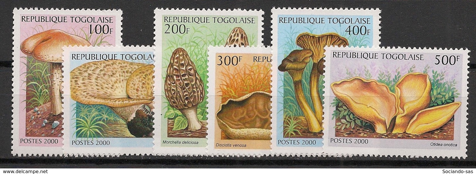 Togo - 2001 - N°Yv. 1867G à 1867M - Champignons - Neuf Luxe ** / MNH / Postfrisch - Champignons