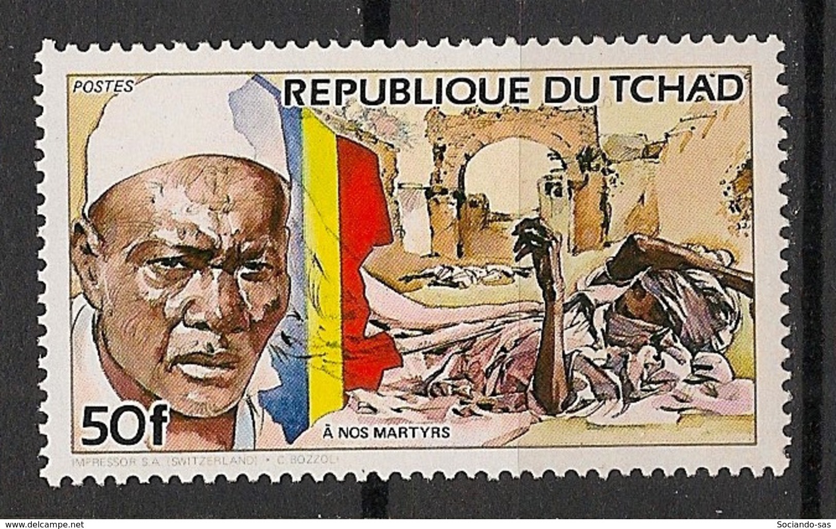 Tchad - 1984 - N°Yv. 436 - Hissein Habré - Neuf Luxe ** / MNH / Postfrisch - Tchad (1960-...)