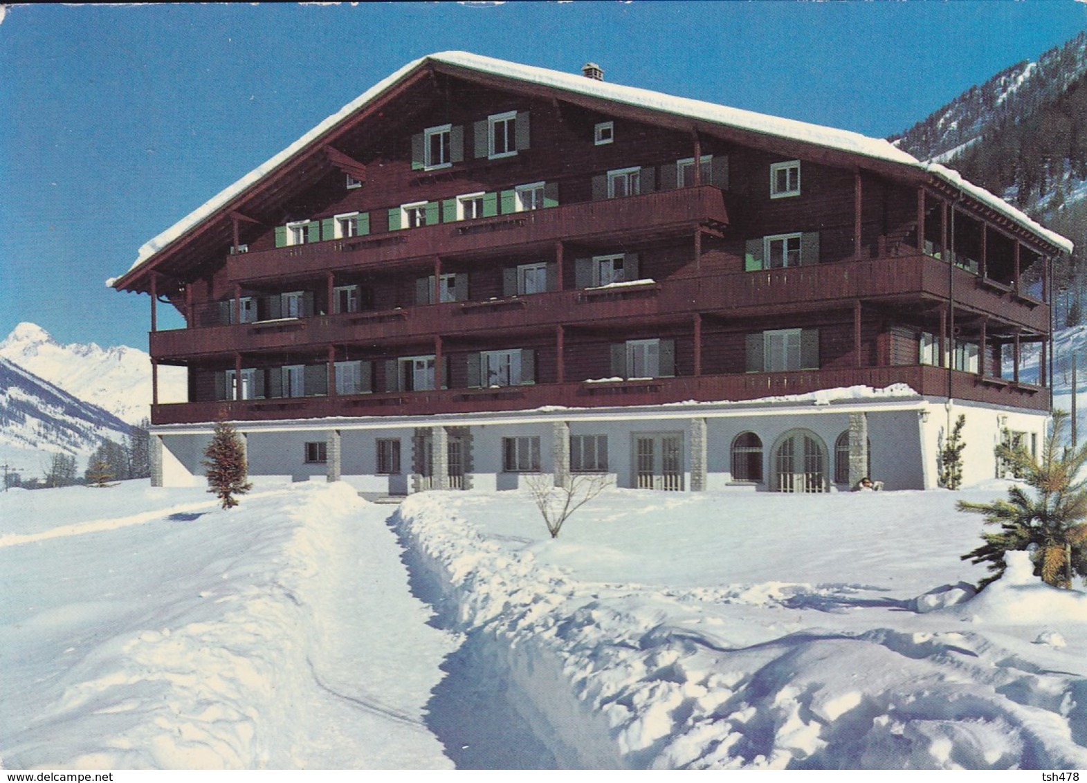 SUISSE----RECKINGEN---chalet ENGELMATT---voir 2 Scans - Reckingen