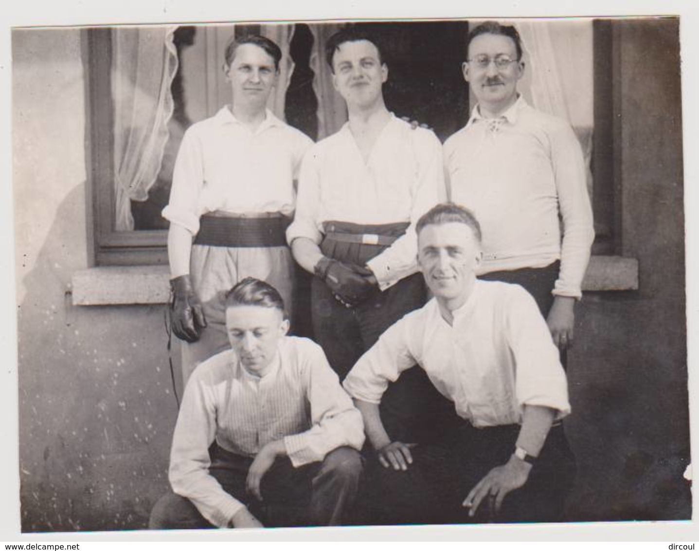 41065 -  Wemmel   Joueurs  Pelote  Koobe  1931 -  Photo  12  X  9  - 2  Scans - Wemmel