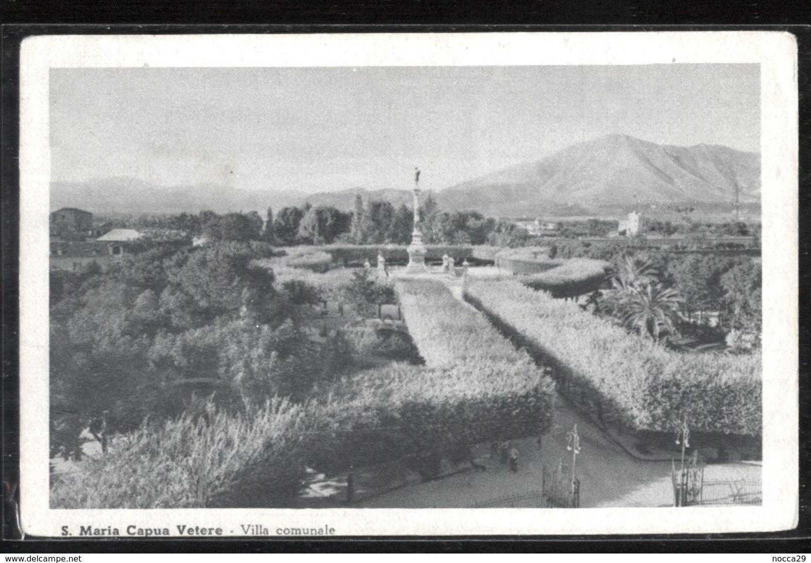 SANTA MARIA CAPUA VETERE - CASERTA - 1941 - VILLA COMUNALE (2) - Caserta