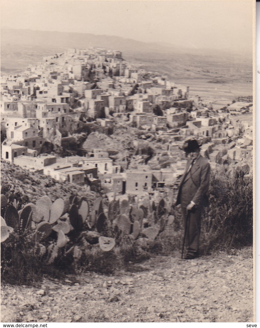 MOJACAR 1949  Photo Amateur Format Environ 7,5 Cm X 5,5 Cm - Lieux