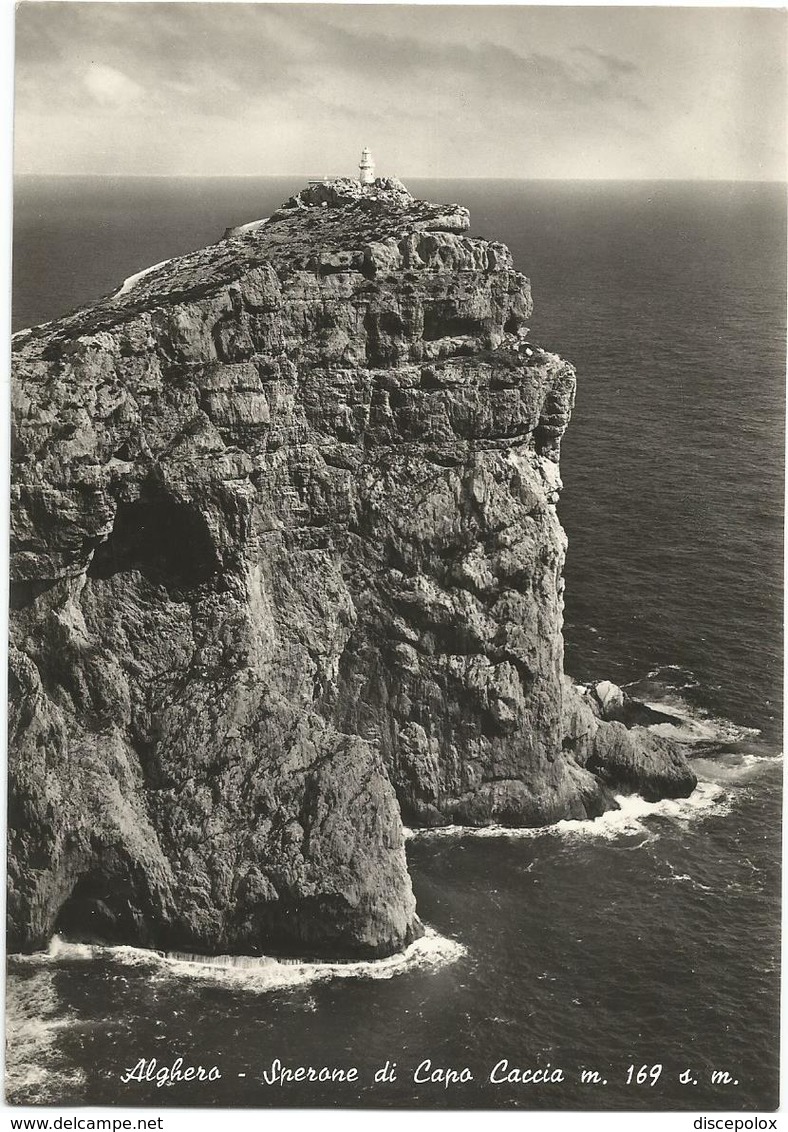 W3697 Alghero (Sassari) - Sperone Di Capo Caccia - Faro Phare Lighthouse / Viaggiata 1962 - Altri & Non Classificati