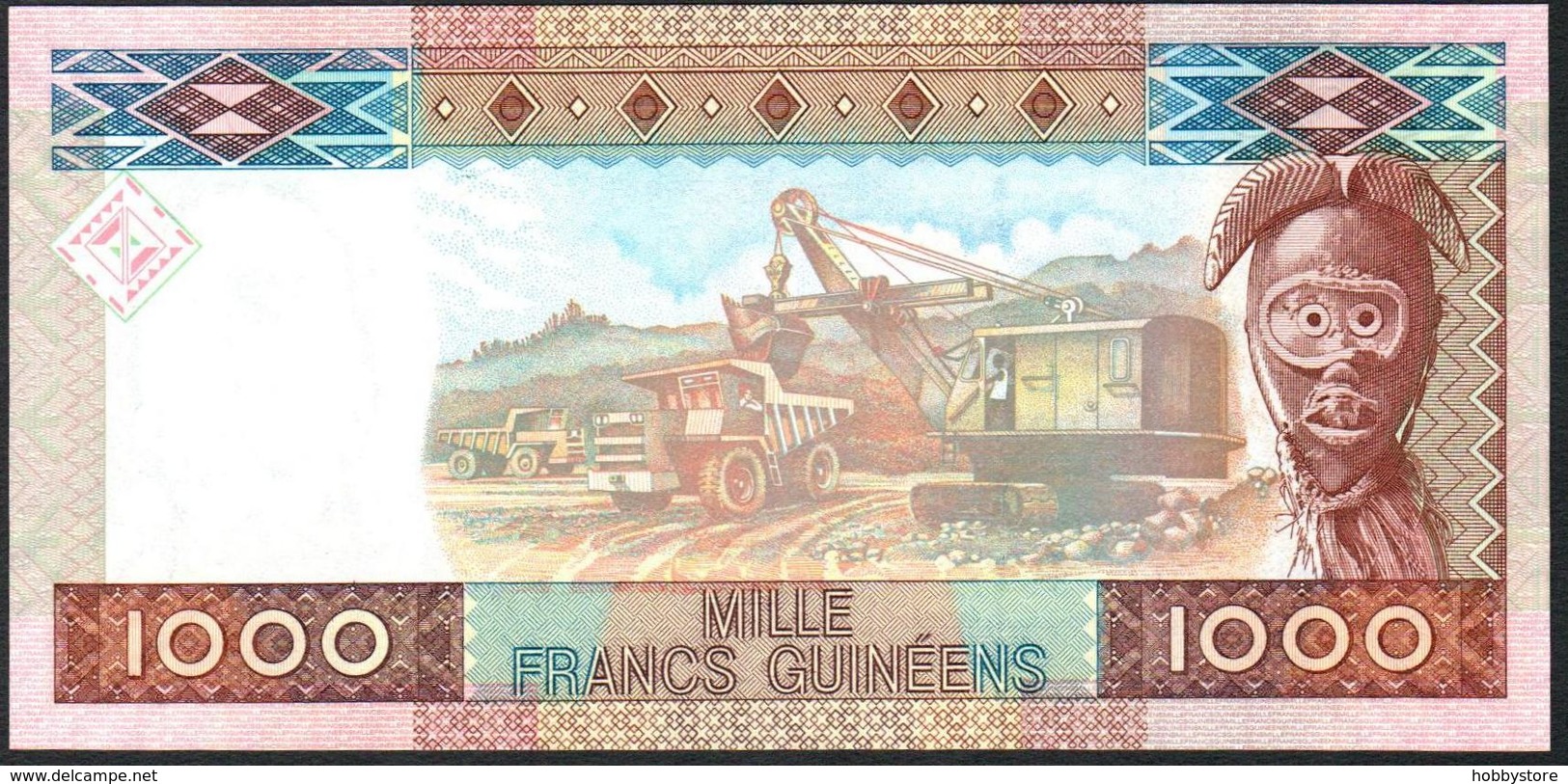 Guinea 1000 Francs 2006 UNC - Guinea