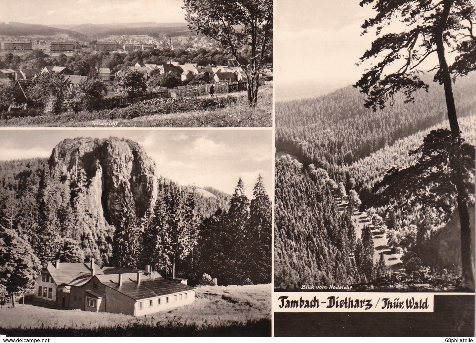 ALLEMAGNE 1979    CARTE POSTALE DE TAMBACH-DIETHARZ - Tambach-Dietharz