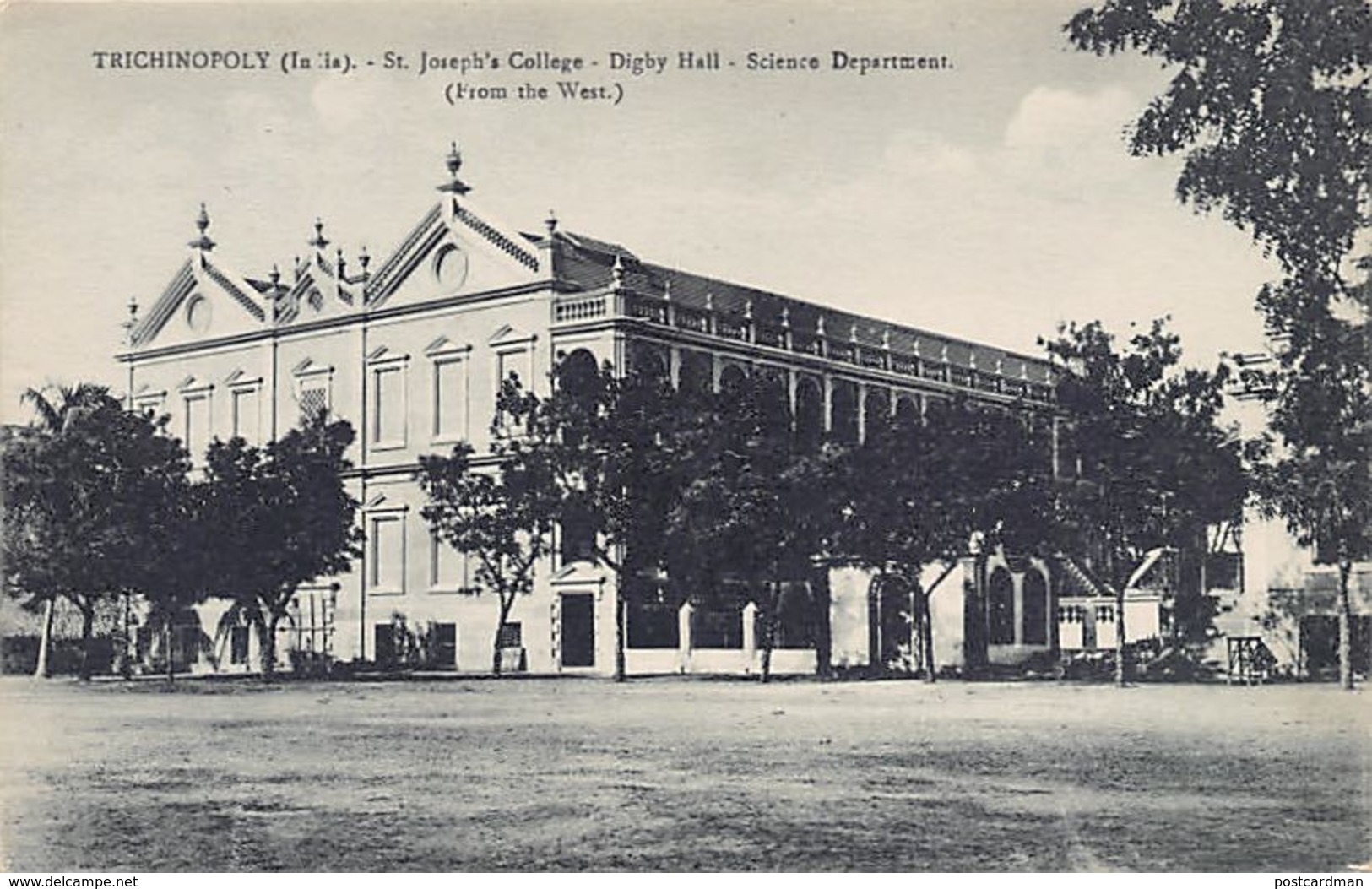 India - TRICHINOPOLY - St. Joseph's College - Digby Hall. - India