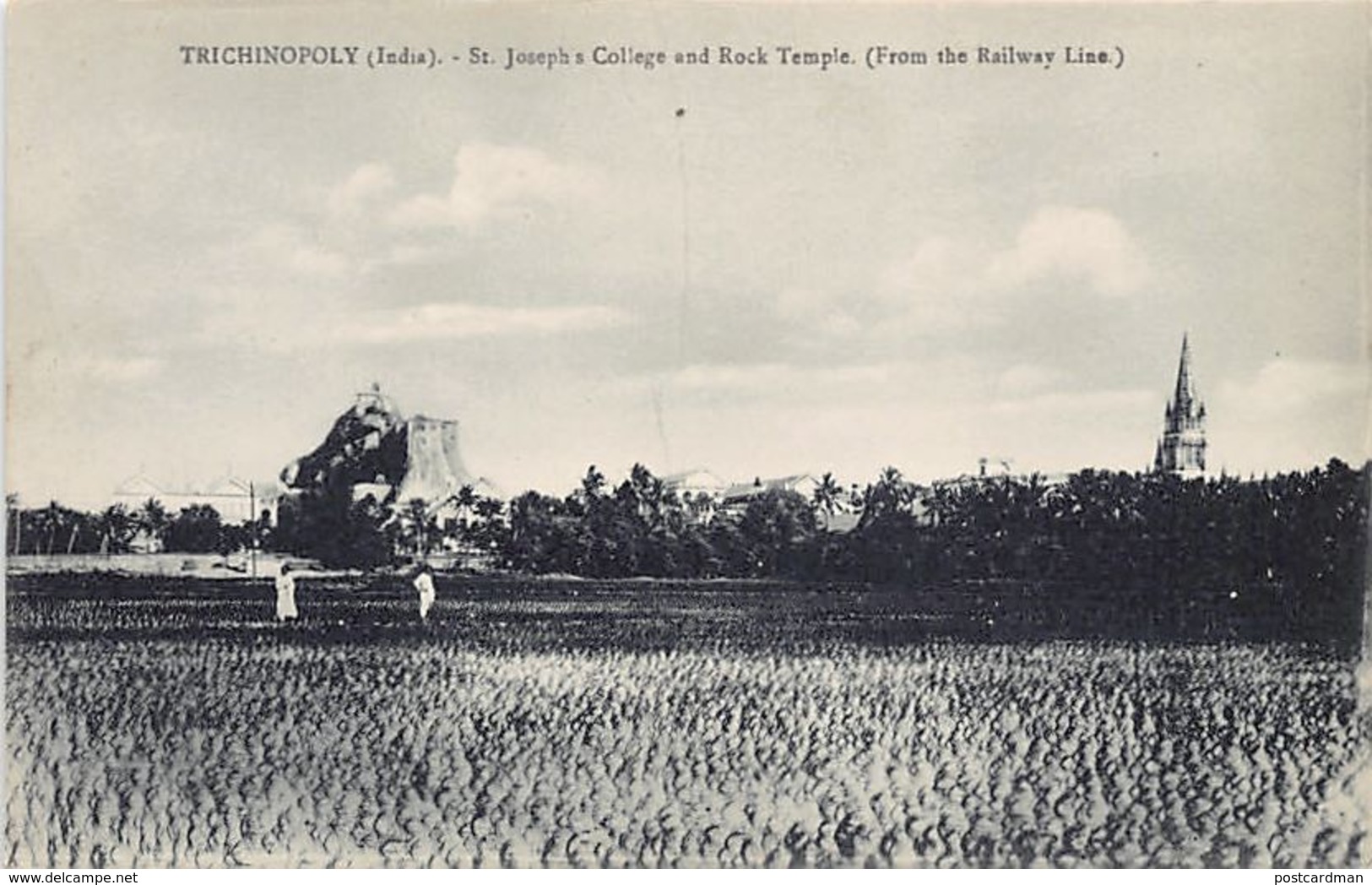 India - TRICHINOPOLY - St. Joseph's College And Rock Temple. - India