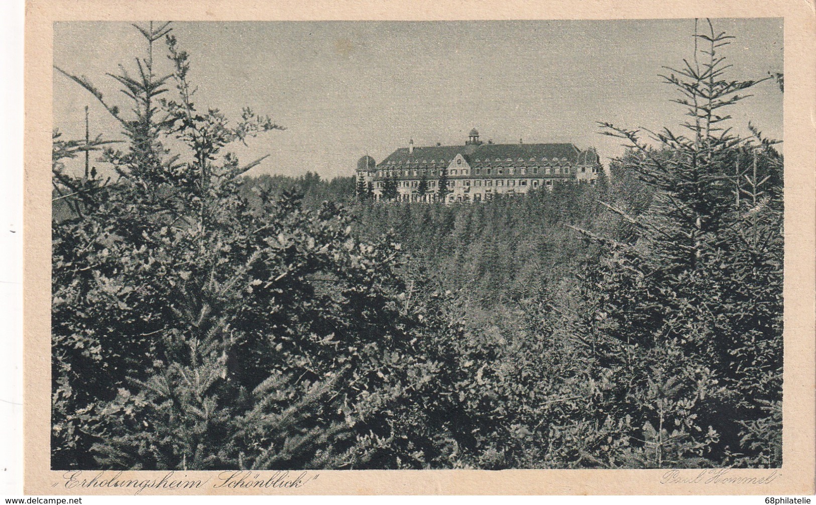 ALLEMAGNE1925 CARTE POSTALE  Eeholungsheim Schönblick Bei Schwäbisch-Gmünd - Schwaebisch Gmünd