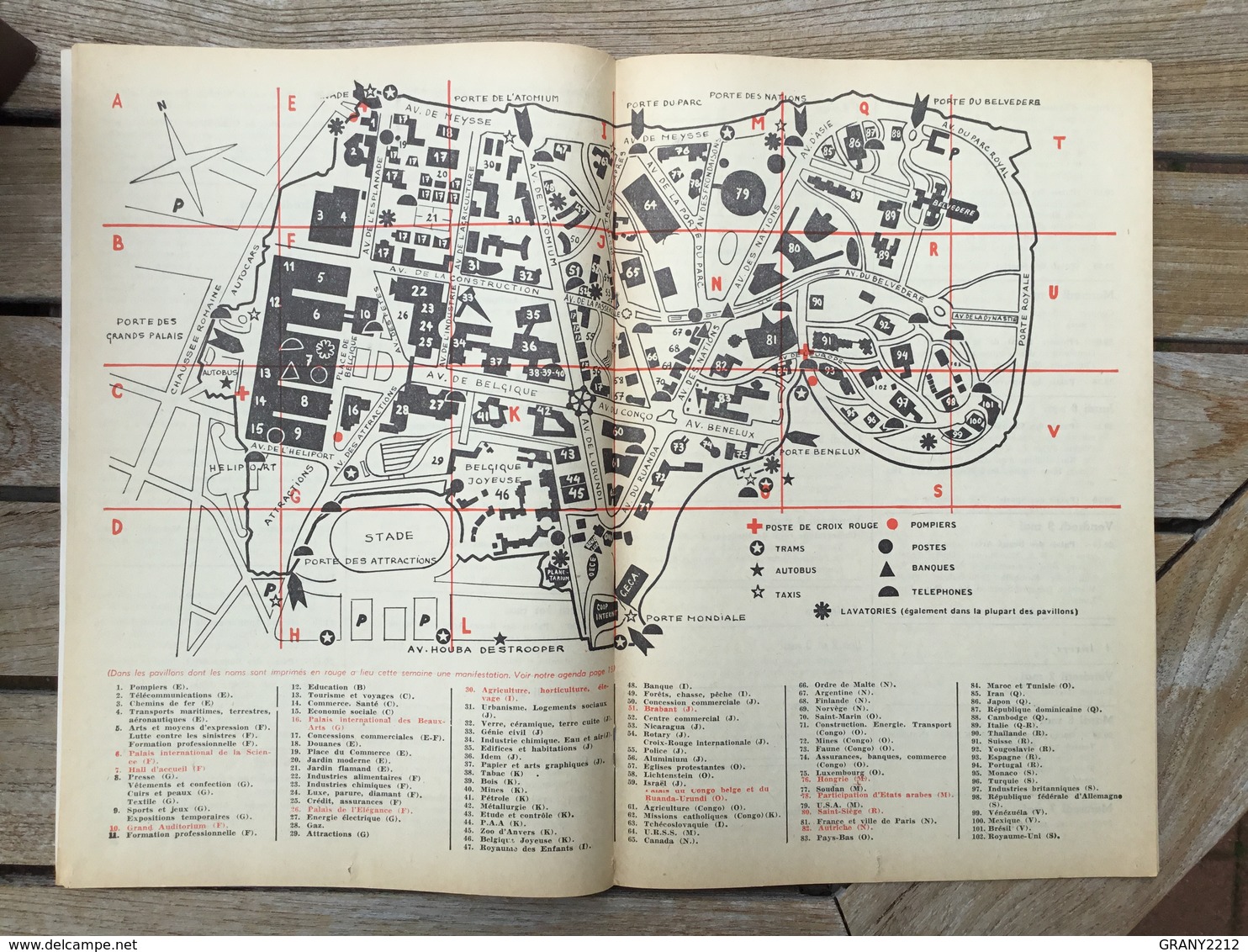 EXPO 58. Programme Officiel  N°3 (1.5.58. )Journée Officielle HONGRIE,IRAK,AUTRICHE, Publicité Austin - Programmes