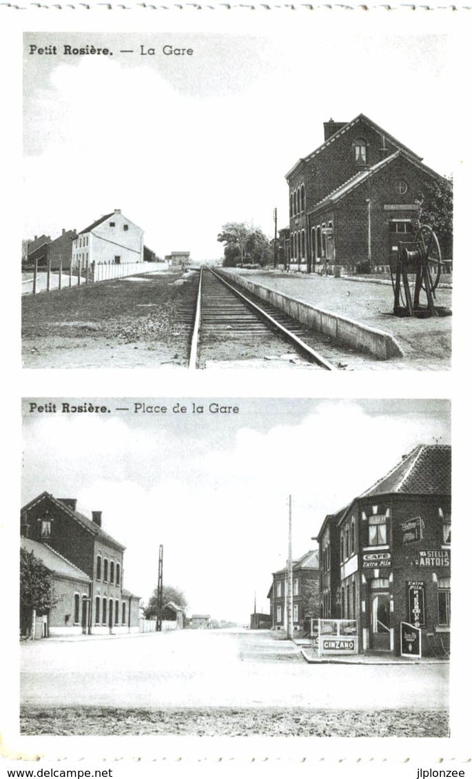 PETIT-ROSIèRE   La Gare Et Place De La Gare. - Ramillies