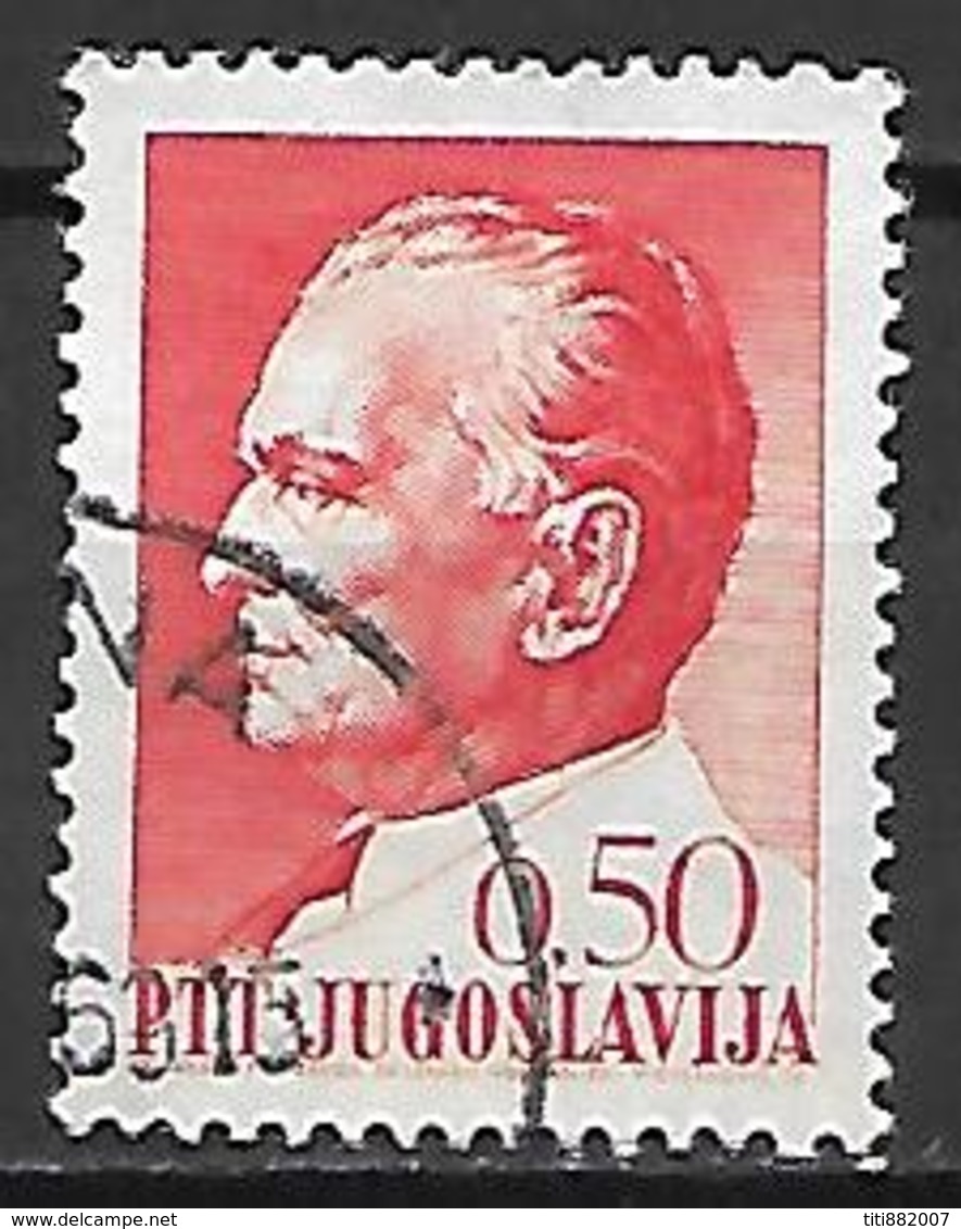 YOUGOSLAVIE  -   1968 .  Y&T N° 1153 Oblitéré.   Maréchal Tito. - Used Stamps