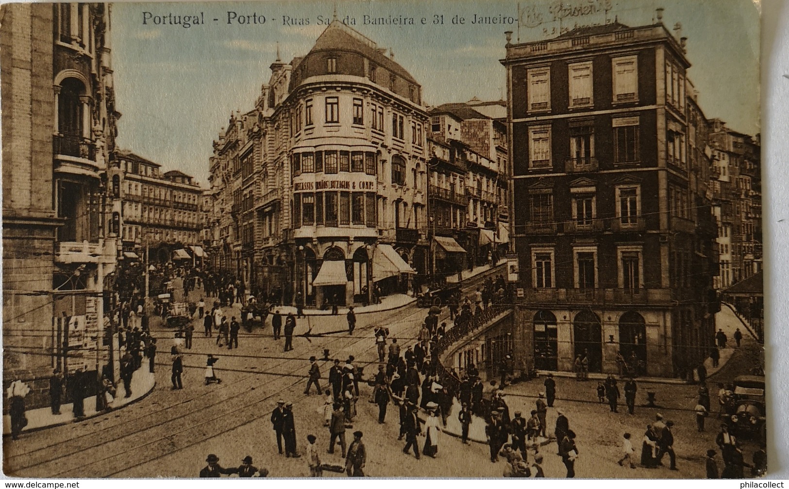 Porto (Portugal) Ruas Bandera E 31 De Janeiro 19?? - Porto