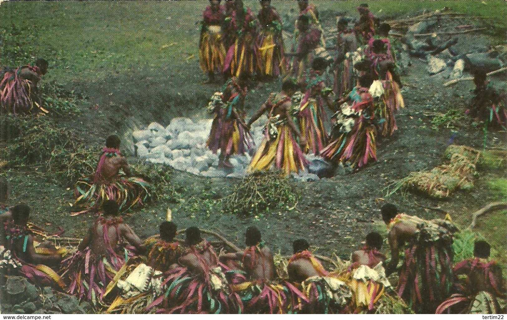 (FIDJI )( OCEANIE ) FIJIAN FIREWALKING ( ETHNIE ET CULTURE ) - Océanie