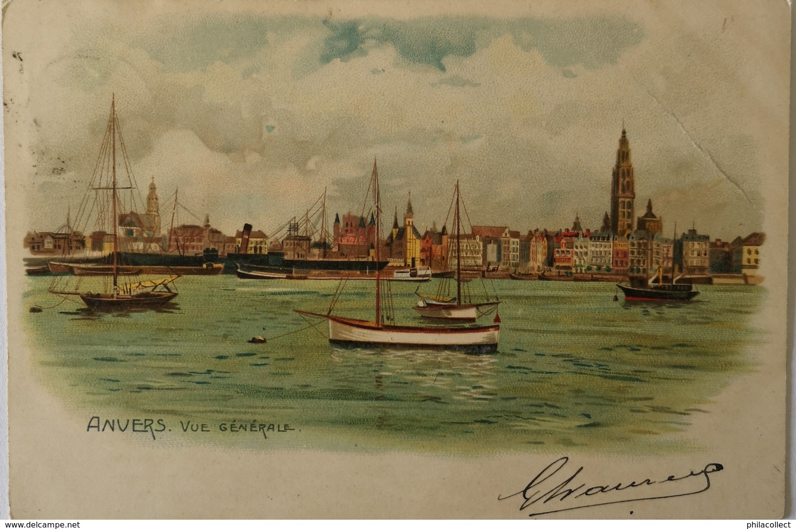 Anvers - Antwerpen LITHO // Vue Generale 190? - Antwerpen