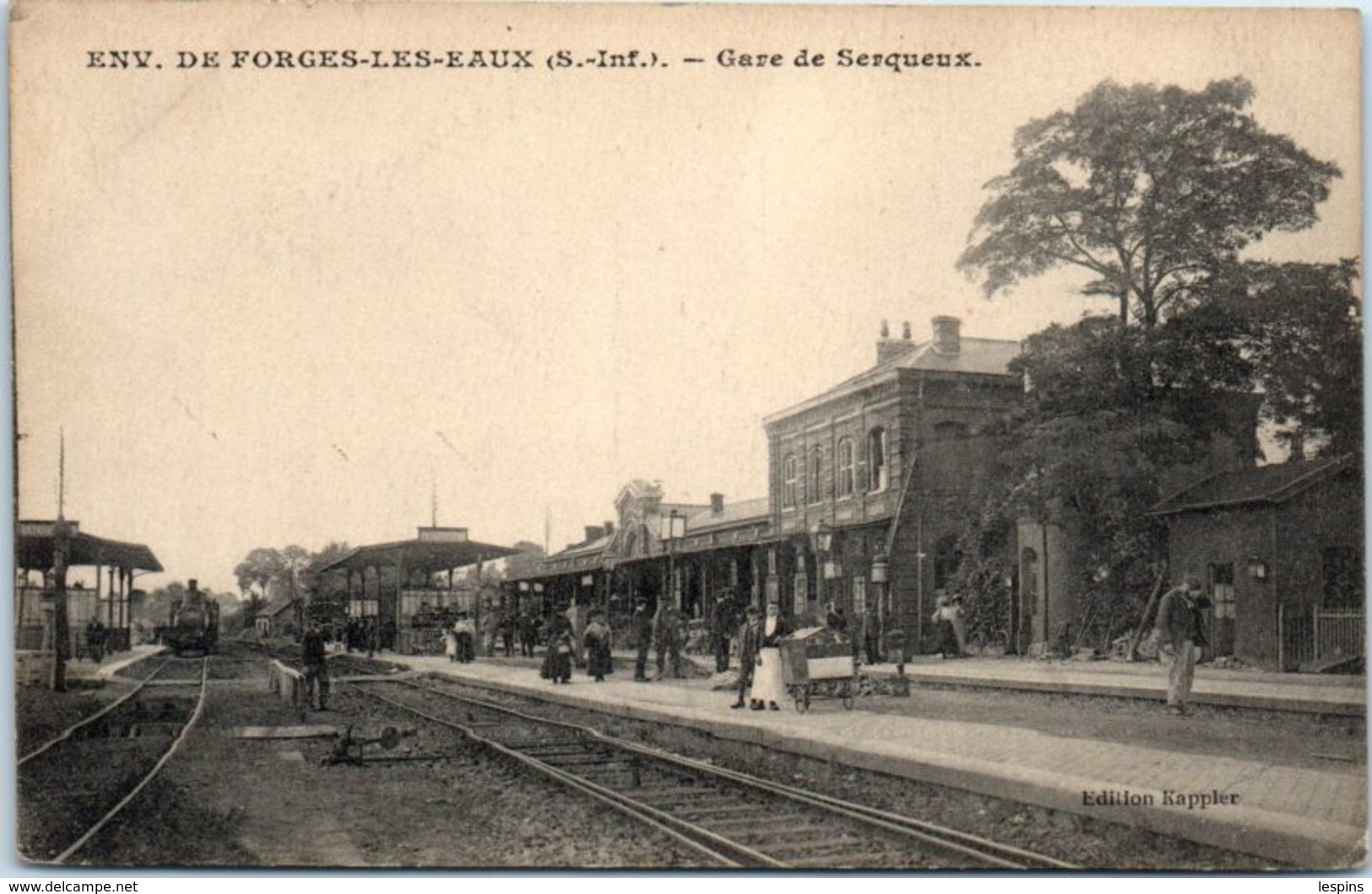 76 - SERQUEUX -- Gare - Altri & Non Classificati