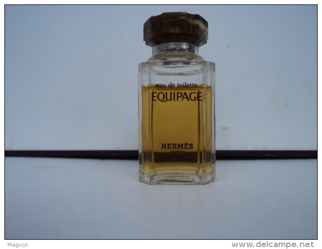 HERMES " EQUIPAGE" 25  ML  MINI     IMPECCABLE   VOIR  ET LIRE!! - Miniatures Hommes (sans Boite)