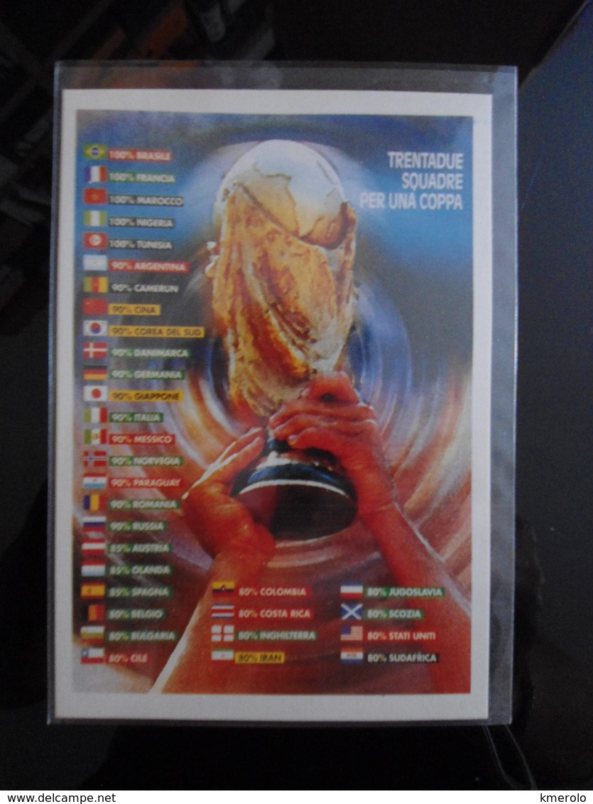 Francia '98 World Championship Game Carte Postale - Football