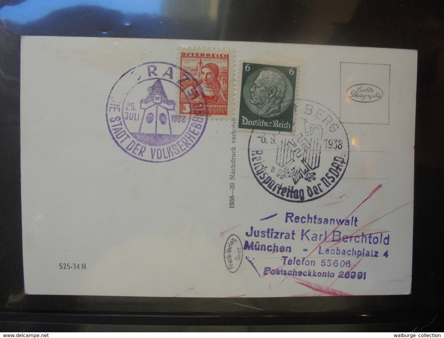 3eme REICH 1938 - Covers & Documents