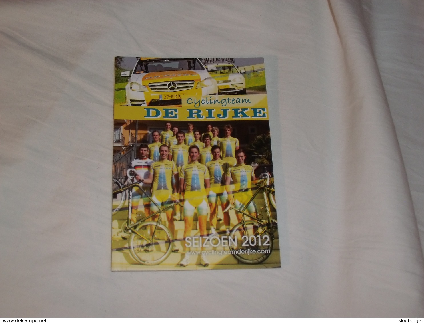 Wielerboekje Cyclingteam De Rijke Shanks 2012 - Wielrennen