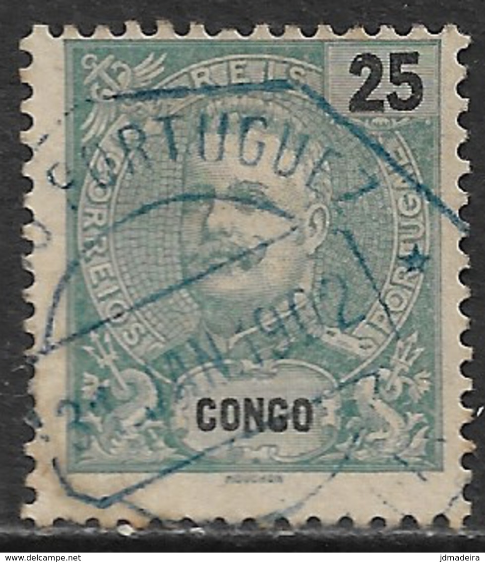 Portuguese Congo – 1898 King Carlos 25 Réis - Congo Portuguesa