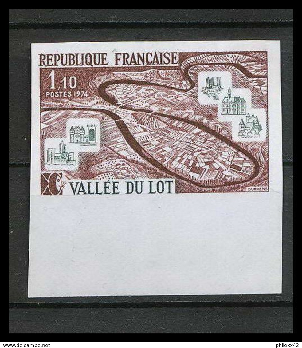 France N°1807 La Vallée Du Lot Non Dentelé ** MNH (Imperforate) - Non Classificati