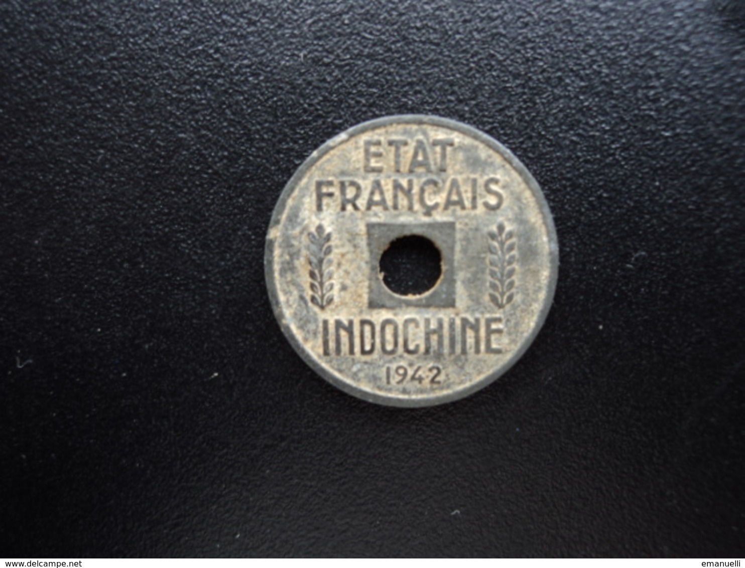 INDOCHINE : 1/4 CENT.  1942 OSAKA   G.23 / KM 25       TB+ - Französisch-Indochina