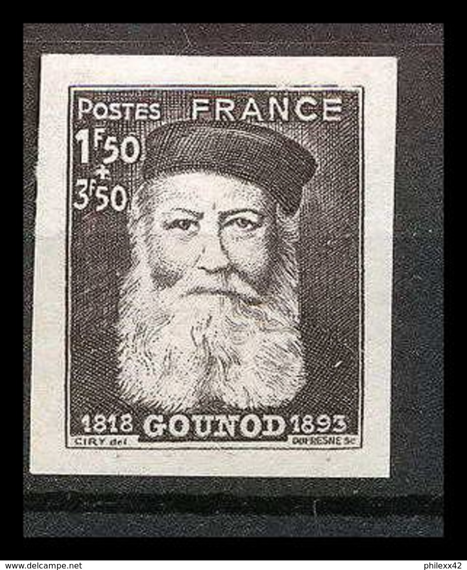 France N°601 Musique Music Compositeur Charles Gounod Non Dentelé * MH (Imperforate) - Unclassified