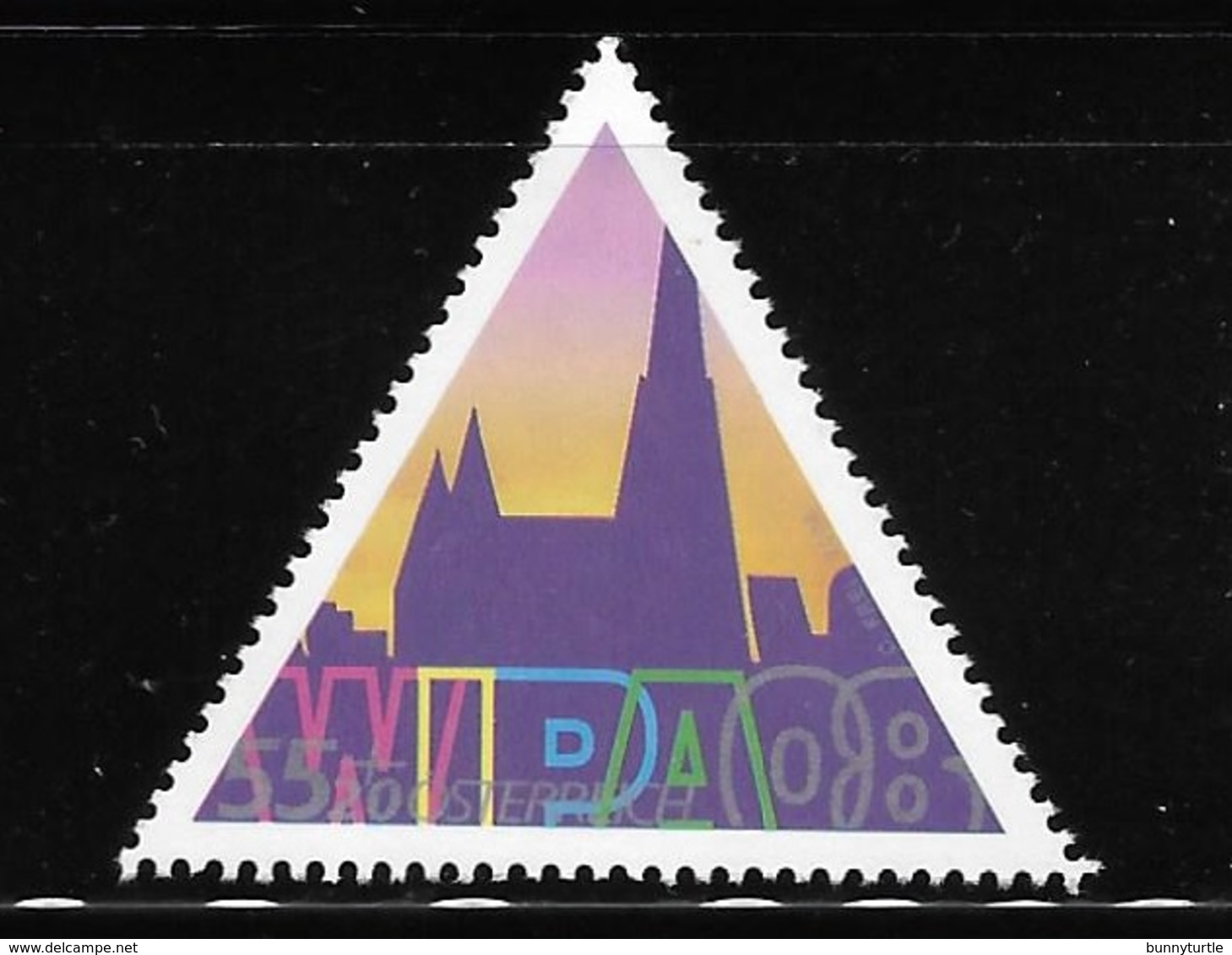 Austria 2008 Vienna Int'l Stamp Exhibition WIPA Triangle Stamp MNH - Ongebruikt