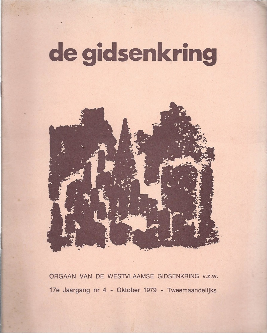 1979/4 DE WESTVLAAMSE GIDSENKRING MANTEN EN KALLE KORTRIJK LETTERKUNDE EN MUZIEK IN VLAANDEREN OP POSTZEGELS STREUVELS, - Geschiedenis