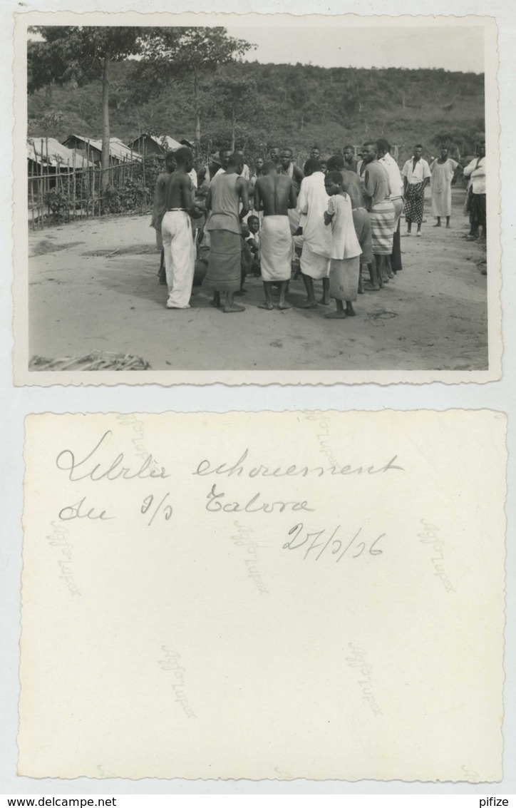 (Bateaux) Sauvetage du S/S Tabora . Libila , Congo , 1936 . Paquebot . 22 photos .