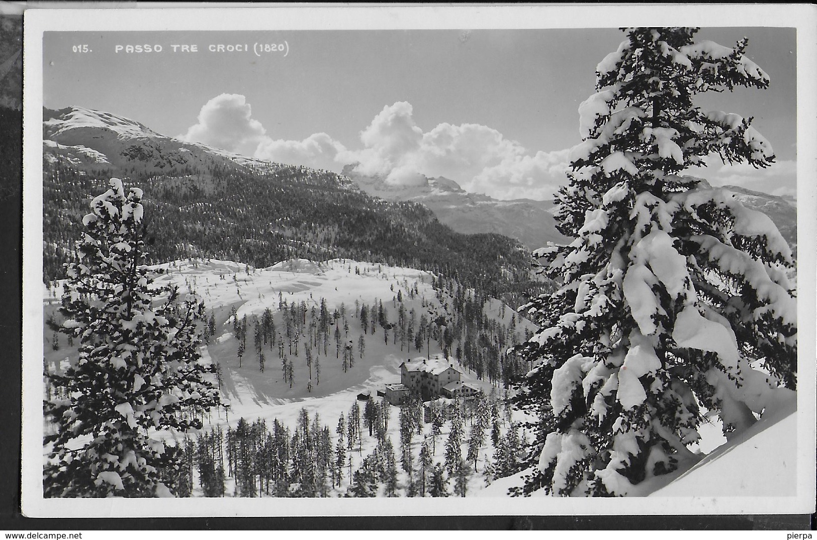 VENETO - PASSO TRE CROCI - FORMATO PICCOLO - FOTO GHEDINA - NUOVA ORIGINALE D'EPOCA - Altri & Non Classificati