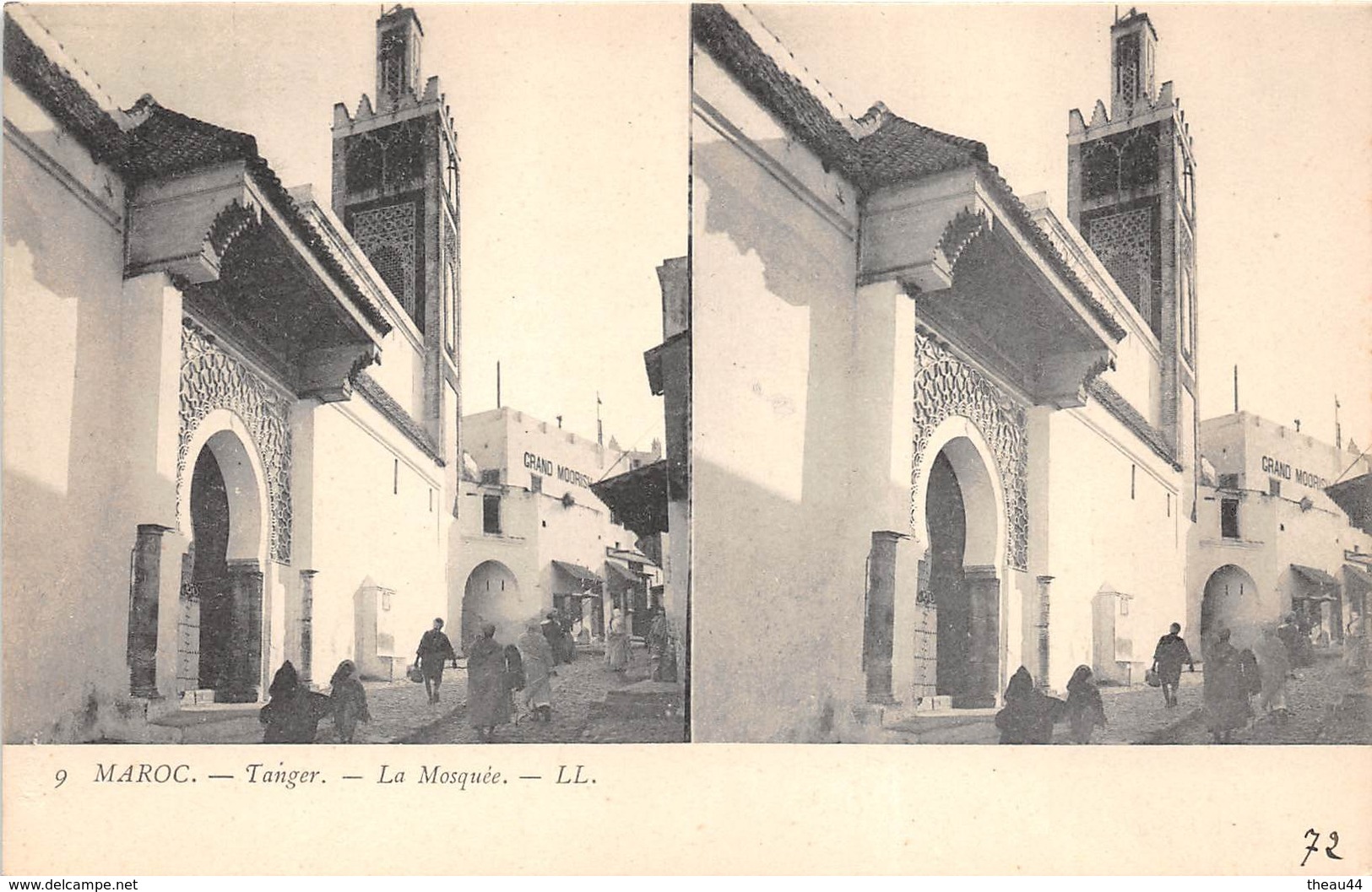 ¤¤  -  MAROC   -   TANGER   -   Carte-Stéréo   -   La Mosquée   -   ¤¤ - Other & Unclassified