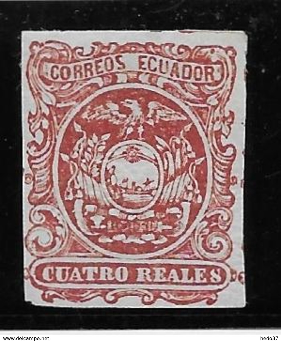 Equateur N°4 - Neuf * Avec Charnière - TB - Equateur