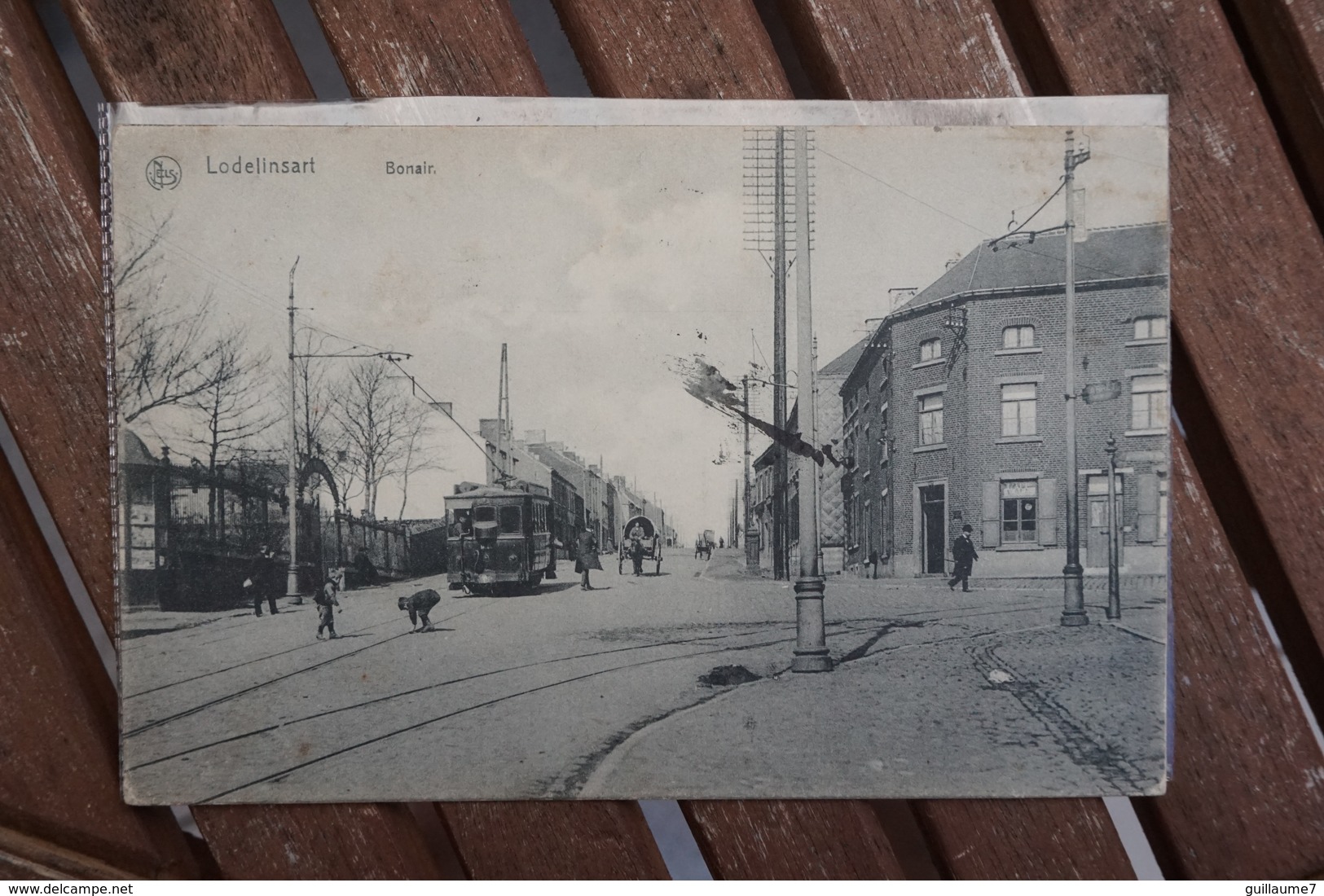 CPA - Lodelinsart - Bonair ( Bon-Air ) - Série 54 N°9 - Tram - Tramway - Charleroi