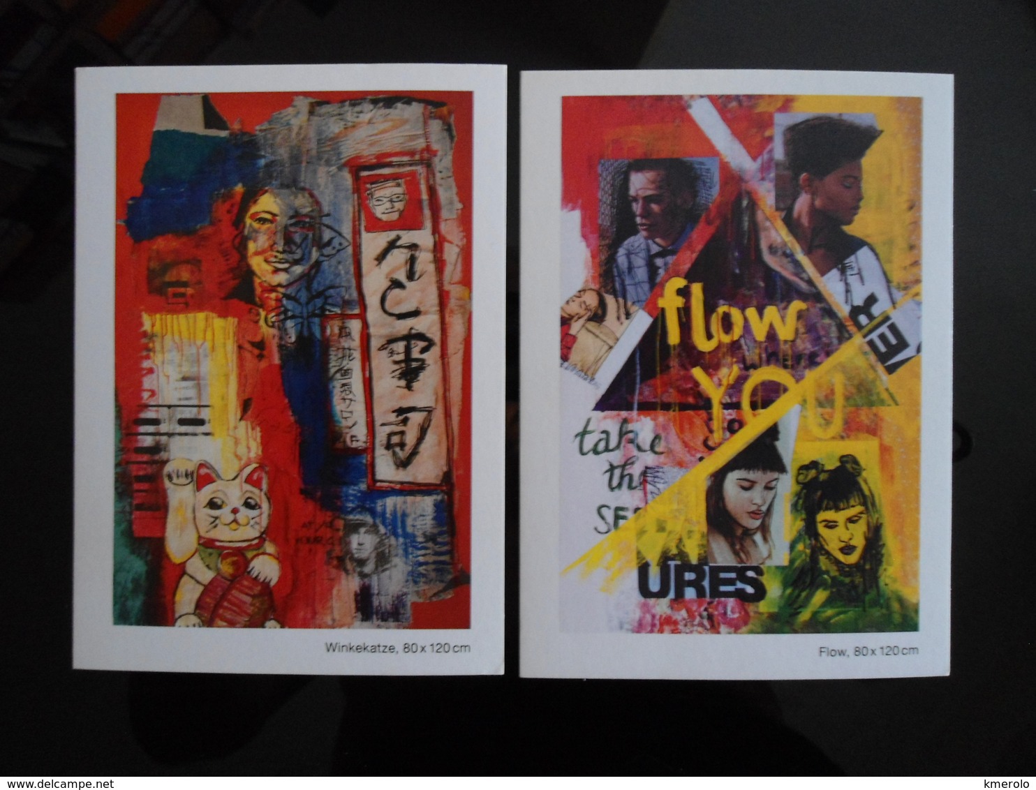 Flow You Lot De 2 Cartes Postales - Werbepostkarten