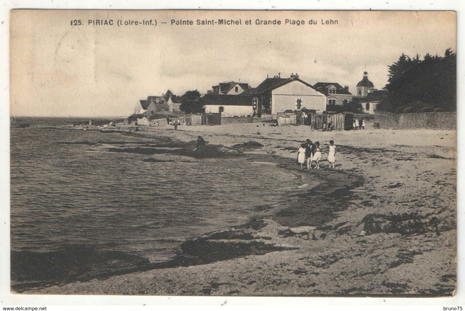 44 - PIRIAC - Pointe Saint-Michel Et Grande Plage Du Lehn - FC 125 - Piriac Sur Mer