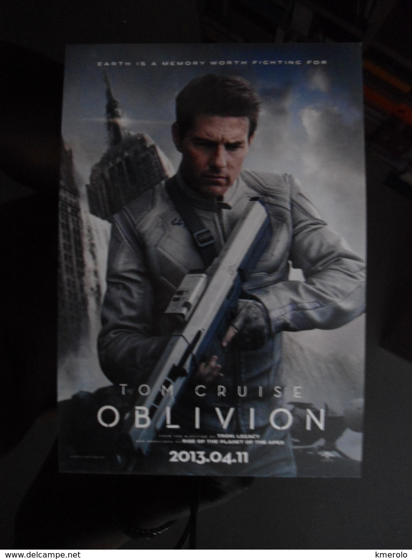 OBLIVION Movie Film Carte Postale - Altri & Non Classificati