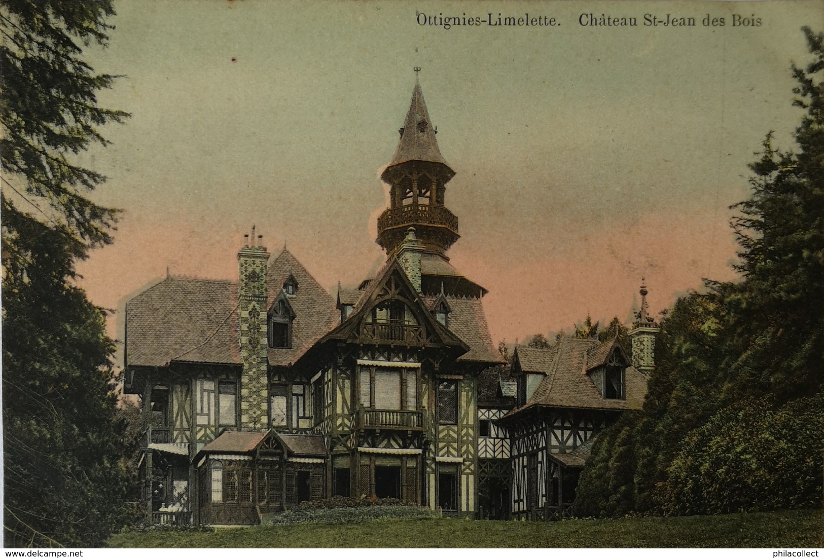 Ottignies - Limelette // Chateau St. Jean Des Bois (color) 1911 - Ottignies-Louvain-la-Neuve