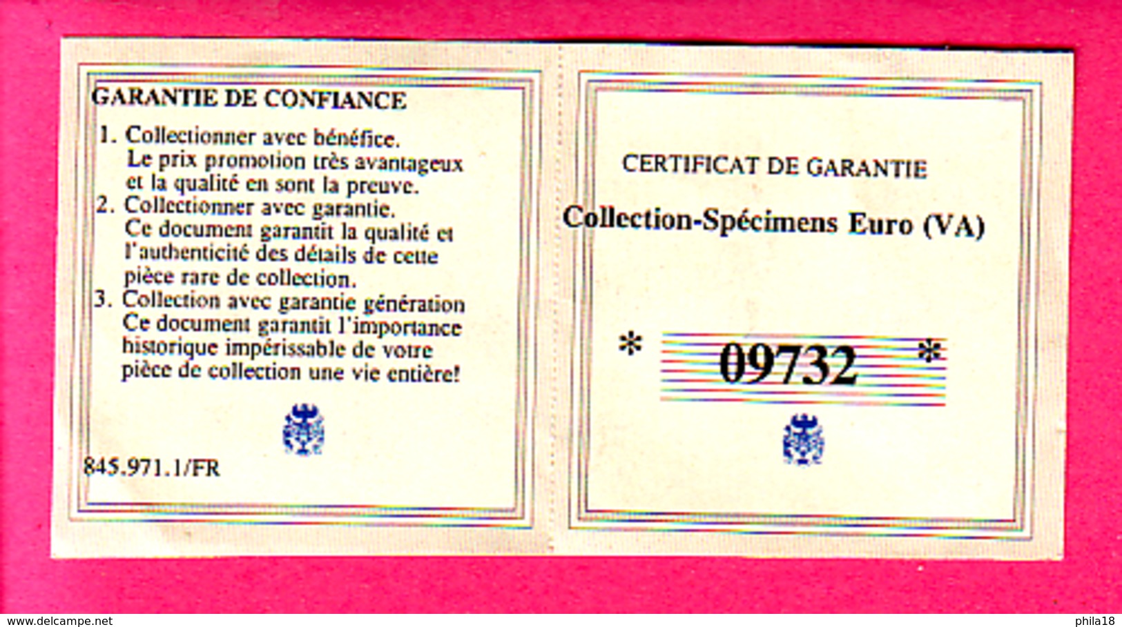 Grande Pièce De 2 Euro 2007 Cité Du Vatican Citta Del Vaticano Pape Benoit XVI Specimen Essai 2 Euros AVEC CERTIFICAT - Vaticaanstad